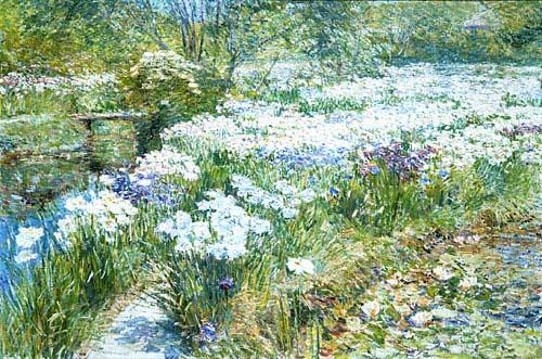 Childe Hassam The Water Garden oil painting image